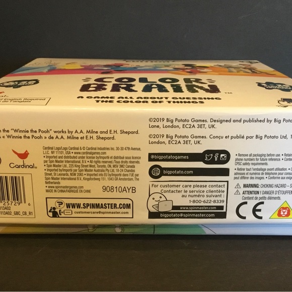 Cardinal Disney Edition Color Brain Board Game Complete. - Picture 2 of 6